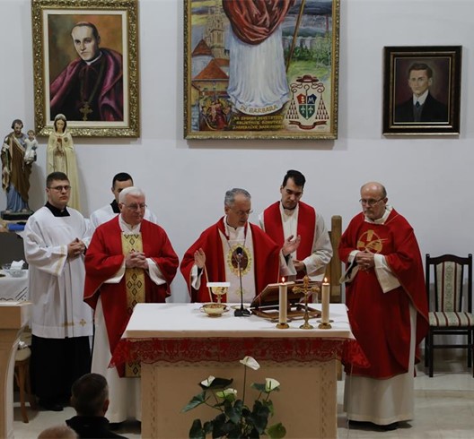 Nadbiskup Kutleša predvodio misu u bolničkoj župi Rebro na blagdan sv. Barbare